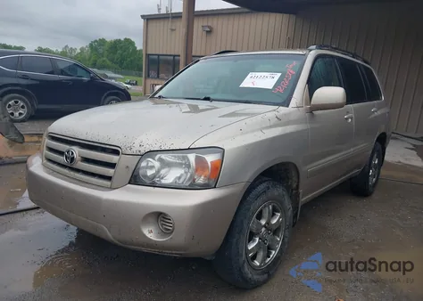 2007 Toyota Highlander V6 z USA, uszkodzony, nr VIN JTEEP21A970229271
